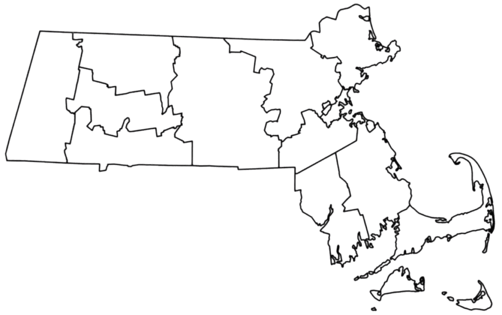 Massachusetts Map